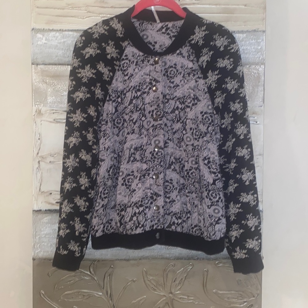 Free people flowered jacket